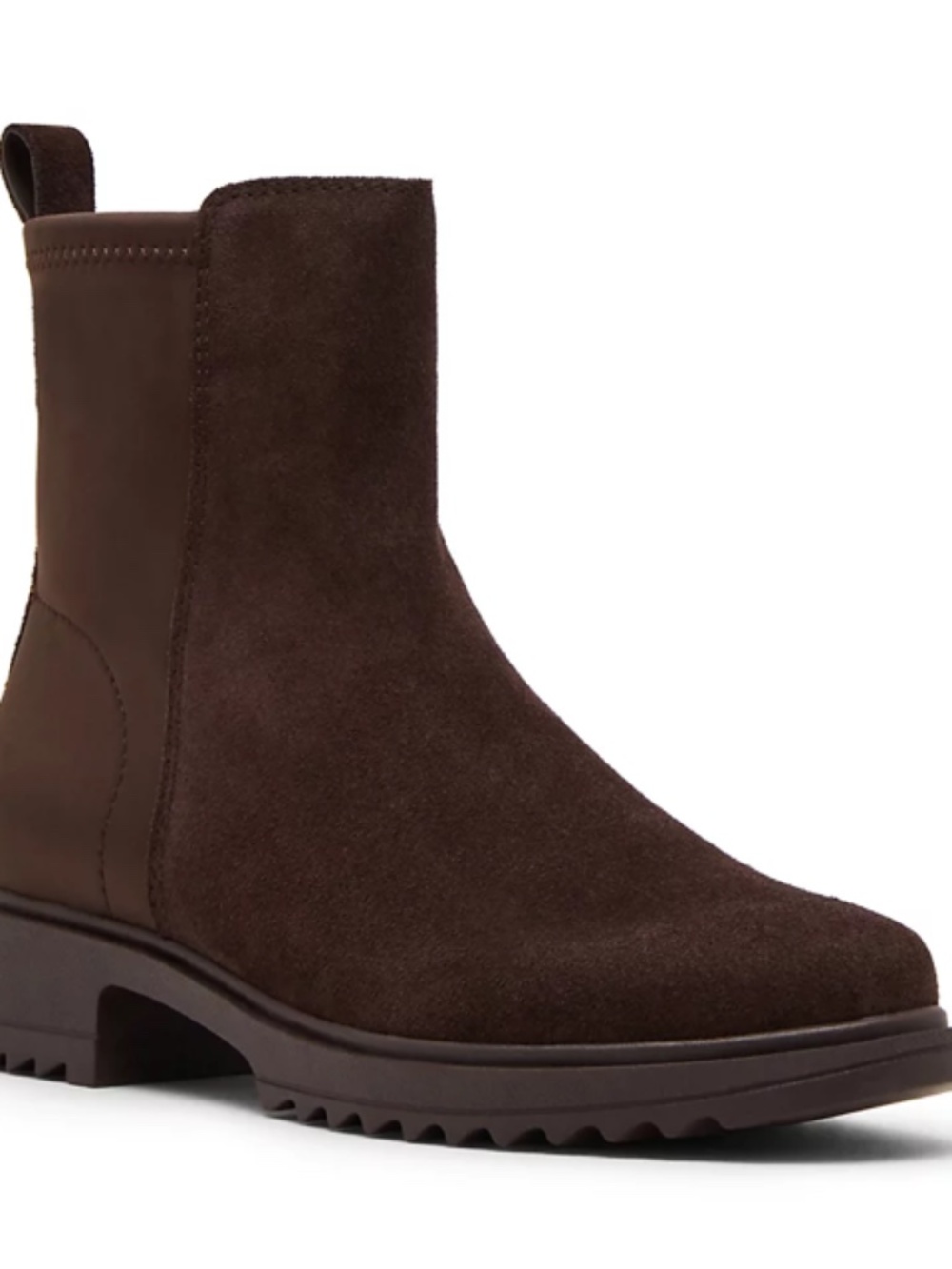 Blondo Cammie Waterproof Brown Suede Booties Size 7